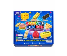 Staigmenų dėžutė squishy mystery box