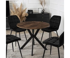 Stalas LAUREN 80 cm sendinto ąžuolo