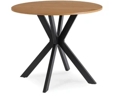 Stalas LAUREN 90 cm auksinio ąžuolo