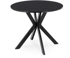Stalas LAUREN 90 cm, juodas