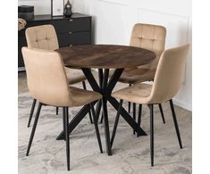 Stalas LAUREN 90 cm sendinto ąžuolo