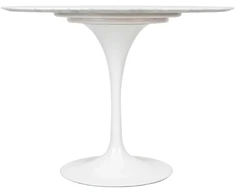 Stalas TULIP MARBLE, baltas