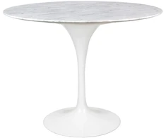 Stalas TULIP MARBLE, baltas