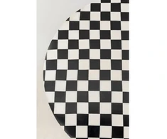 Staliukas DOMERO CHESS 25, juodos/baltos sp.