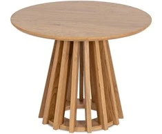 HARPER kavos staliukas, 60 cm, ąžuolo spalvos, modernus lofto stiliaus