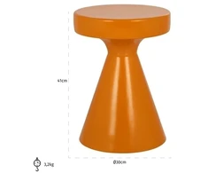 Staliukas KIMBLE 30, oranžinis