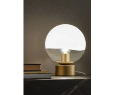 Stalo šviestuvas BERRY, E27, chromo/dūmų sp., 01-2281
