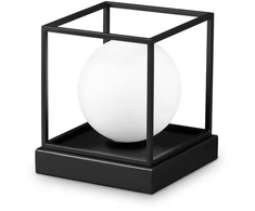 Ideal Lux Stalo šviestuvas LINGOTTO, G9, juodas, 3W 3000K G9 LED lemputė komplekte, 304151