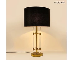 Stalo šviestuvas MOXY, E27, aukso/juodos sp.