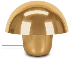 Stalo šviestuvas MUSHROOM, E27, žalvario sp.