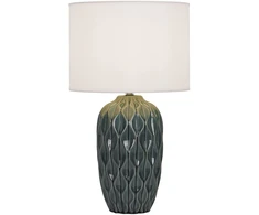 Stalo šviestuvas PINEAPLE, E27, žalias/baltas, 4296101