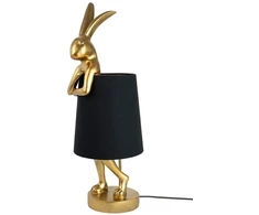Stalo šviestuvas RABBIT, E14, aukso/juodos sp.