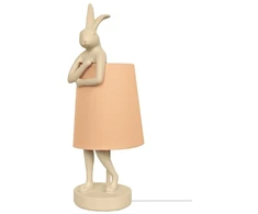 Stalo šviestuvas RABBIT, E14, rausvas