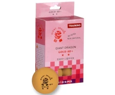 Stalo teniso kamuoliukai SMJ Gold Star, 6vnt., oranžiniai