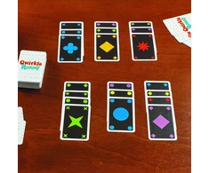 Stalo žaidimas „Qwirkle Rummy“