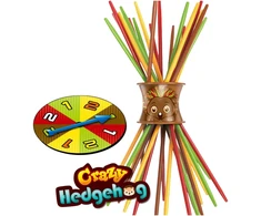Stalo žaidimas vikrumui Crazy Hedgehog, 32 lazdelės