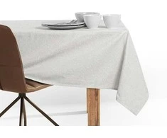 Staltiesė 115×180+35×180 kreminė rinkinys DK SPARKLE HMD
