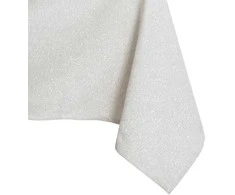 Staltiesė 115×300 + 35×300 cm kreminės spalvos DK SPARKLE