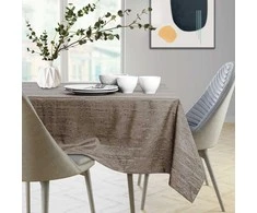 AmeliaHome Staltiesė 140×140 cm cappuccino spalvos VESTA