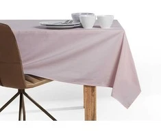 Staltiesė 150×350 cm pudrinės rožinės spalvos DK PURE