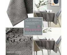 AmeliaHome Staltiesė kakavinės spalvos 80x80 AH Gaia