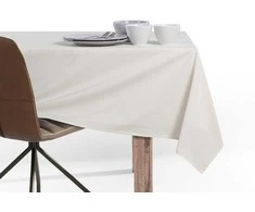 Staltiesė kreminė 140×180 cm DK PURE HMD