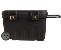 Stanley MOBILE darbo įrankių dėžė, lagamino tipo, su kojelėmis, juoda