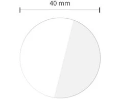 „Tech-Protect Glass Fit+“ 2 grūdinto stiklo pakuotė, skirta „Huawei Watch GT 6 Pro 46mm“ – skaidri.