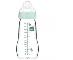 Stiklinis buteliukas MAM Feel Good 1247 260ML FOREST BOY