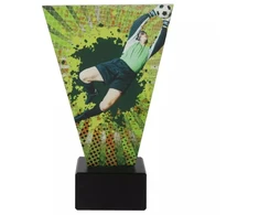 Stiklinis futbolo trofėjus Triumfas