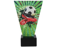 Stiklinis futbolo trofėjus Triumfas