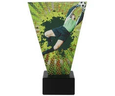 Stiklinis futbolo trofėjus Triumfas