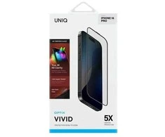 UNIQ Optix Vivid Apple iPhone 16 Pro 6.3"clear apsauginis stiklas su aplikatoriumi
