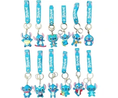 Stitch raktų pakabukas, 3 vnt