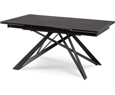 Stół MAXIME 160-240 cm Juodas marmur