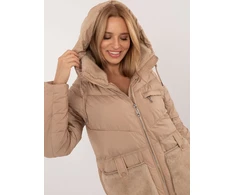 Striukė moterims-MBM-KR-2637.31P-camelowy
