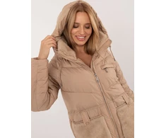 Striukė moterims-MBM-KR-2637.31P-camelowy