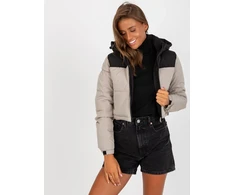 Striukė moterims-NM-KR-D2-3825.77P-juoda-smėlio spalva