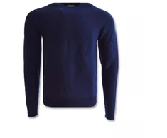 SUIT Barry marškinėliai ilgomis rankovėmis, Tamsiai mėlyna - S111203-3096