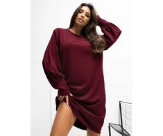Suknelė bordo Makadamia – elegancijai ir išskirtinumui kiekviena proga.