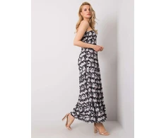 Suknelė-D73771M30251-juoda ir balta