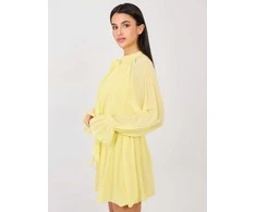 Suknelė elegantiška šviesiai geltona