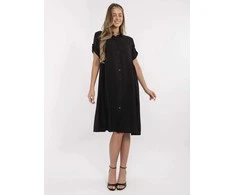 Suknelė juoda elegantiška kasdienai