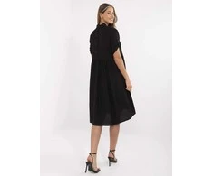 Suknelė juoda elegantiška kasdienai