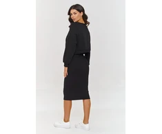Suknelė Komplektas moterims Makadamia, elegantiškas, ilgarankovis