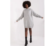 Suknelė-LC-SK-0568.01P-pilka