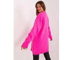 Suknelė-LC-SK-0568.70P-fluo rožinė