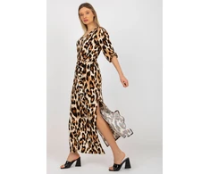 Suknelė leopardo rašto spalvos
