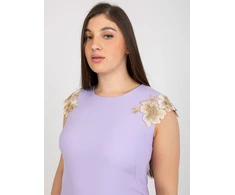 Suknelė-LK-SK-506605.31P-šviesiai violetinė