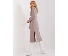 Suknelė-LK-SK-509456.99-tamsiai smėlio spalvos